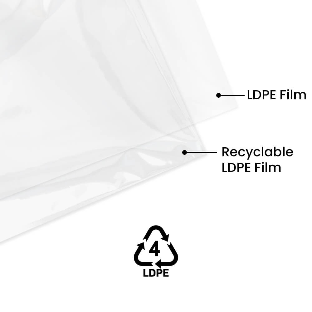 LDPE Recyclable transperent laminate