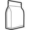 Stock Pouch Stock Pouches (Unprinted Pouches)